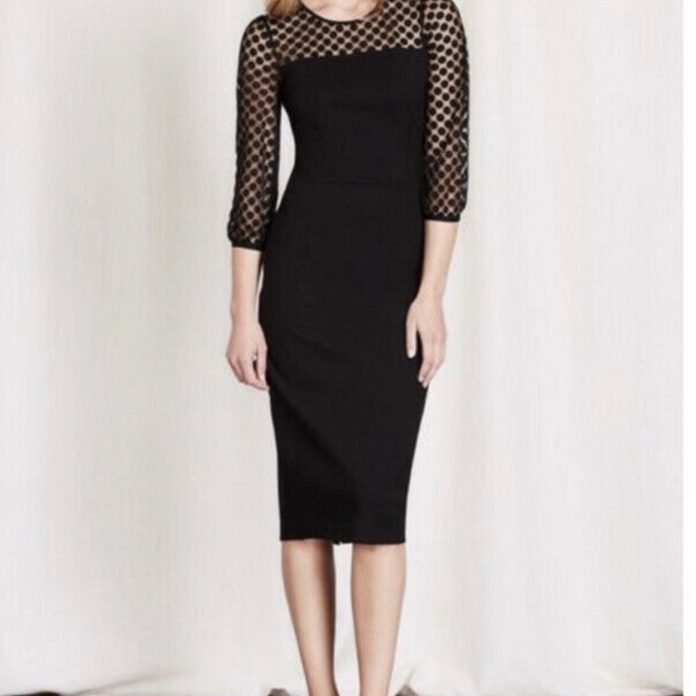 Boden Isabella Ponte Cocktail Dress Size 4